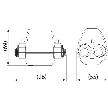 Insulating cover BO 70