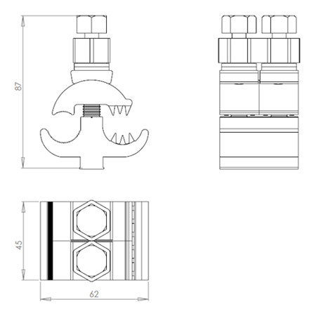 Insulation piercing connector CO 60-1