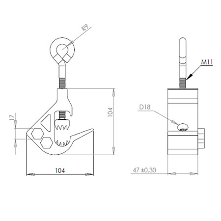Live line connector CO 70.1