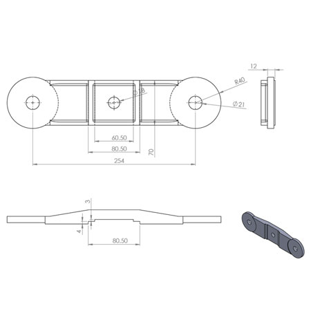 Double insulator plate