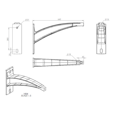 Tangent brakets
