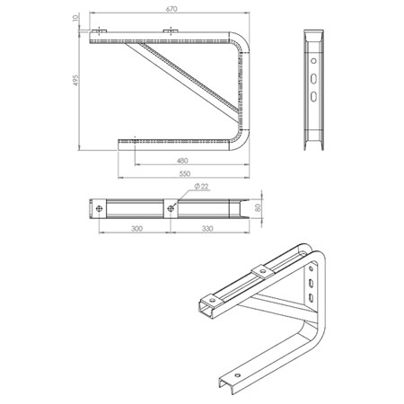 Angle bruckets