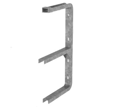 Vertical tap/angle bracket