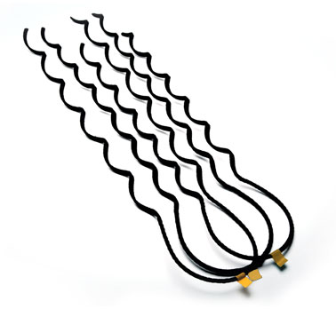 Helical tie For ceramic pin insulators TI 65.3